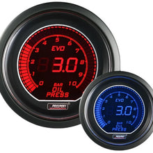 PROSPORT EVO ELECTRONIC OIL PRESSURE GAUGE 52mm - BAR