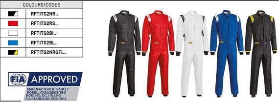 SABELT CHALLENGE TS-2 NOMEX SUIT