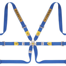 SABELT HARNESS SALOON STEEL 6PNT 2"/2" HANS BLUE