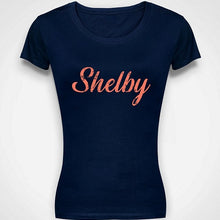 SHELBY LADIES VINTAGE T-SHIRT NAVY